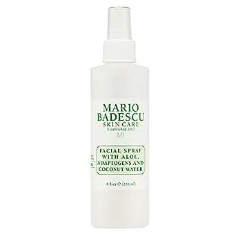 Mario Badescu Mist 8 oz. Facial Spray W/ Aloe, Adaptogens & Coconut Water 4 oz