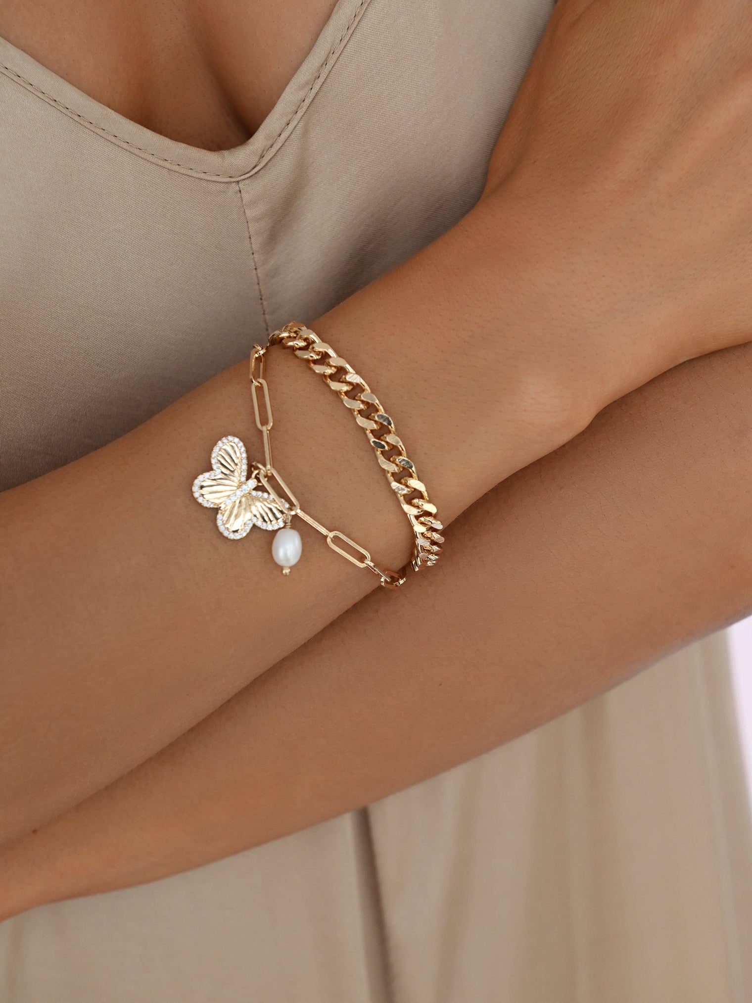 Ettika Bracelets Butterfly Bracelet Set