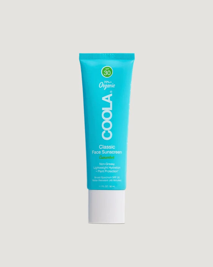 Coola Sunscreen Classic Face Organic Sunscreen Lotion SPF 30 - Cucumber