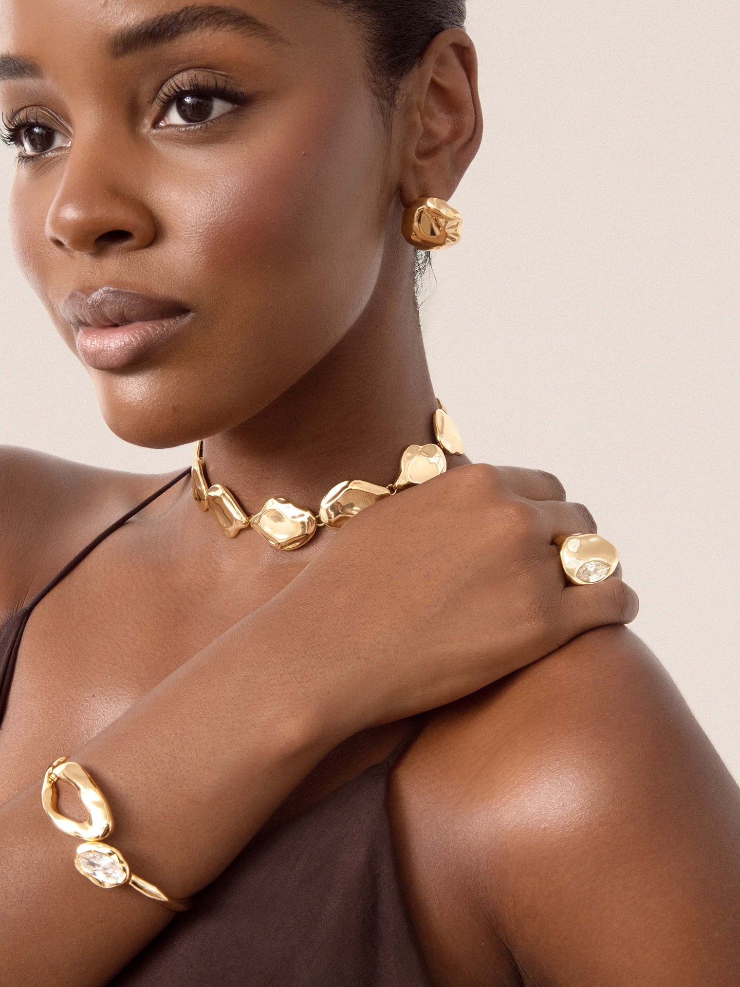 Molten Button Studs
