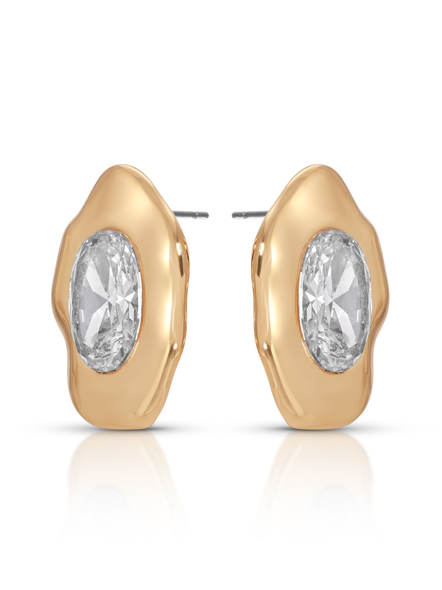 Molten Glow Crystal Studs