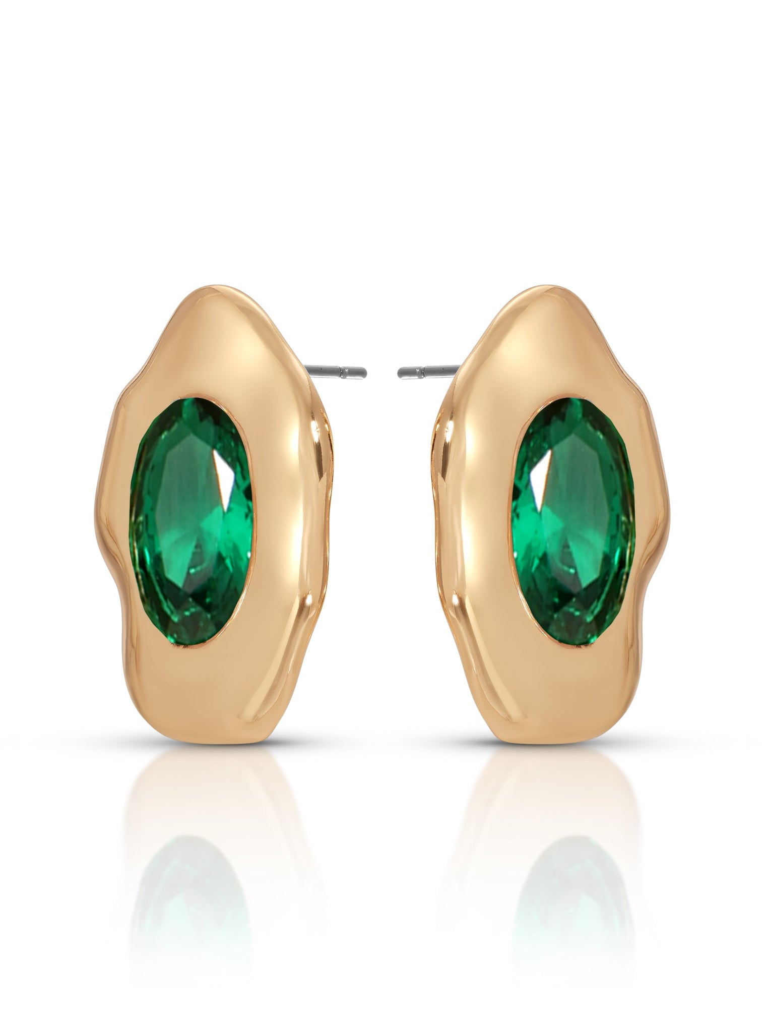 Molten Glow Crystal Studs