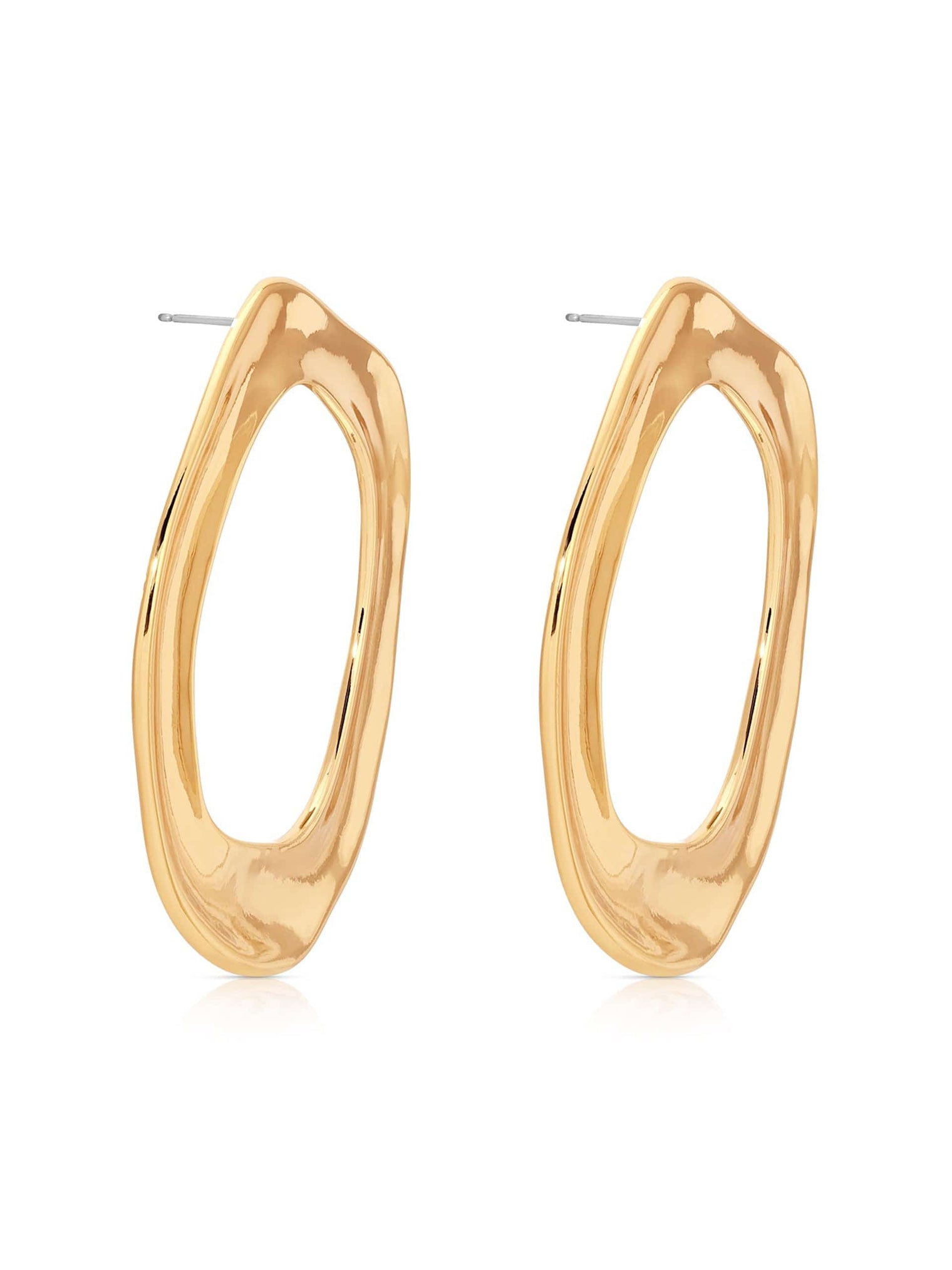Ettika Earrings Open Circle Earrings