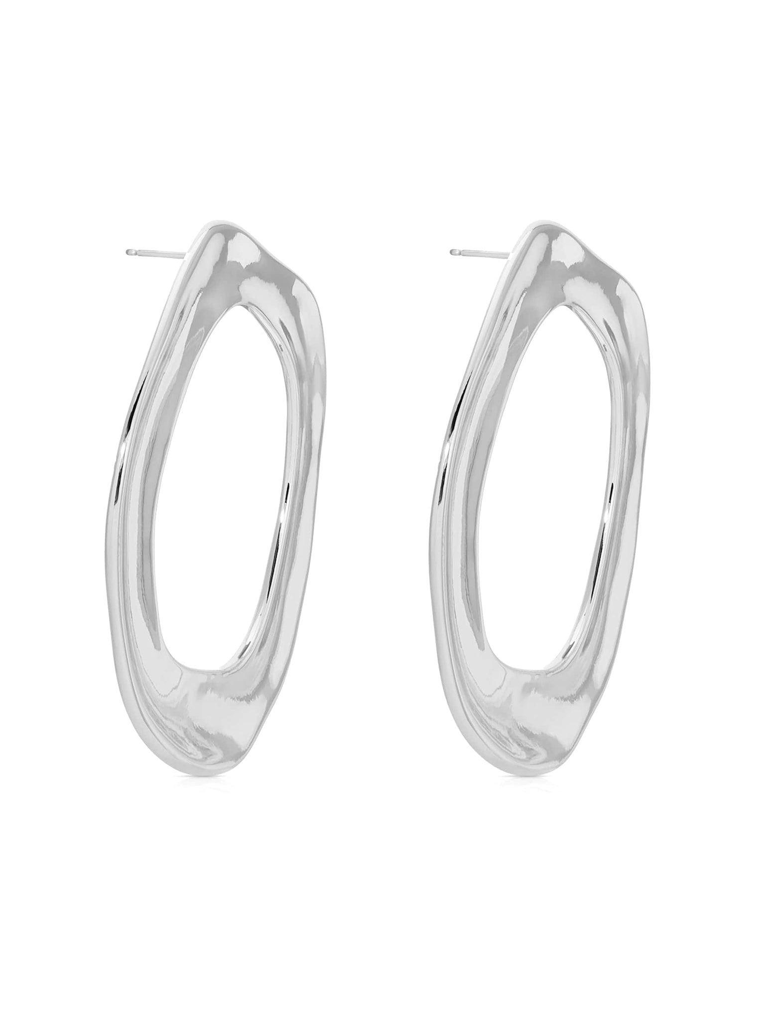 Ettika Earrings Open Circle Earrings