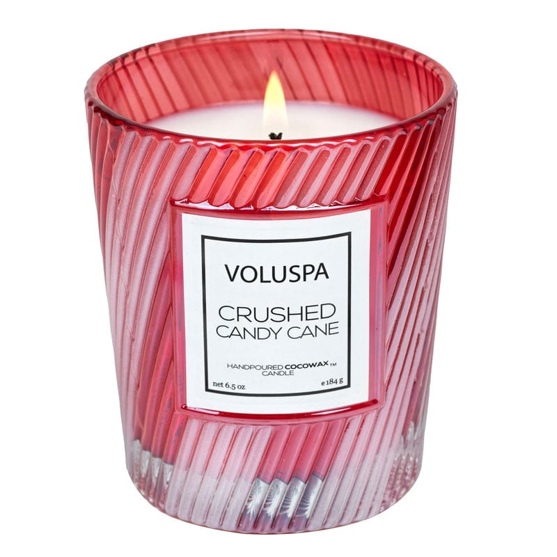 Voluspa Candle Limited Edition Crushed Candy Cane Classic Candle
