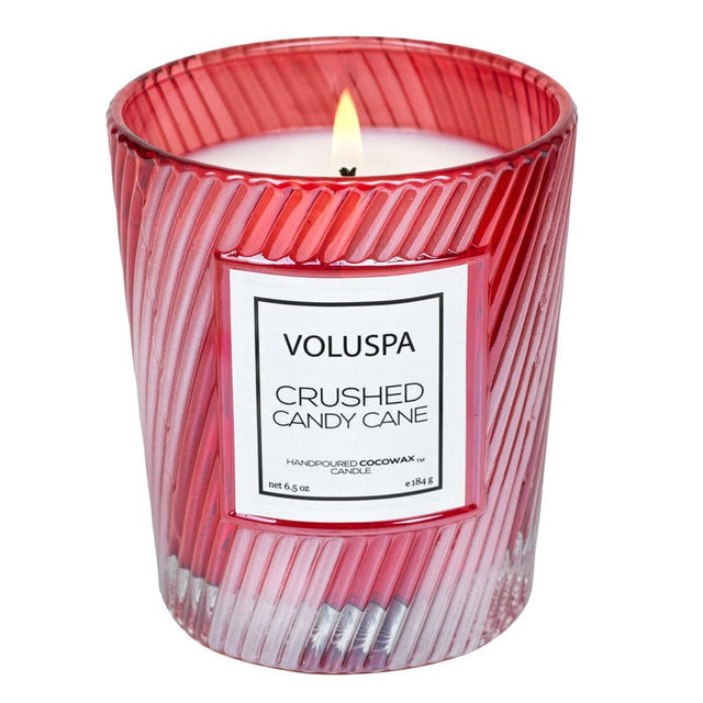 Voluspa Candle Limited Edition Crushed Candy Cane Classic Candle