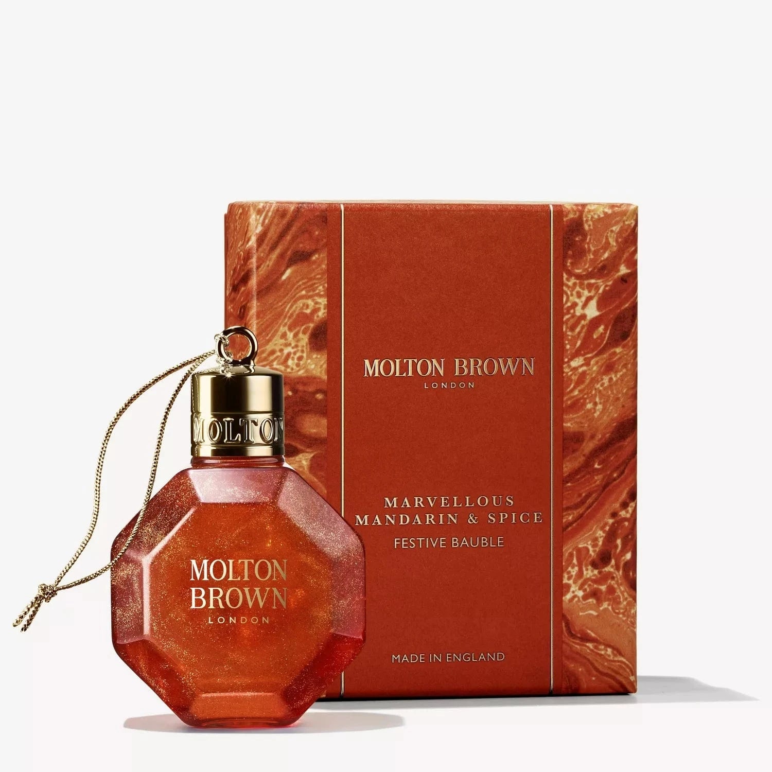Molton Brown Shower Gel Marvellous Mandarin & Spice Festive Bauble