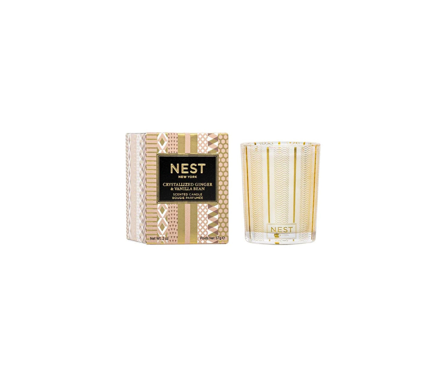 Nest Votive Crystallized Ginger & Vanilla Bean Votive Candles