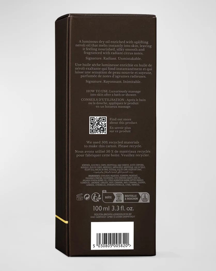 Eiluj Beauty Orange & Bergamot Glowing Body Oil