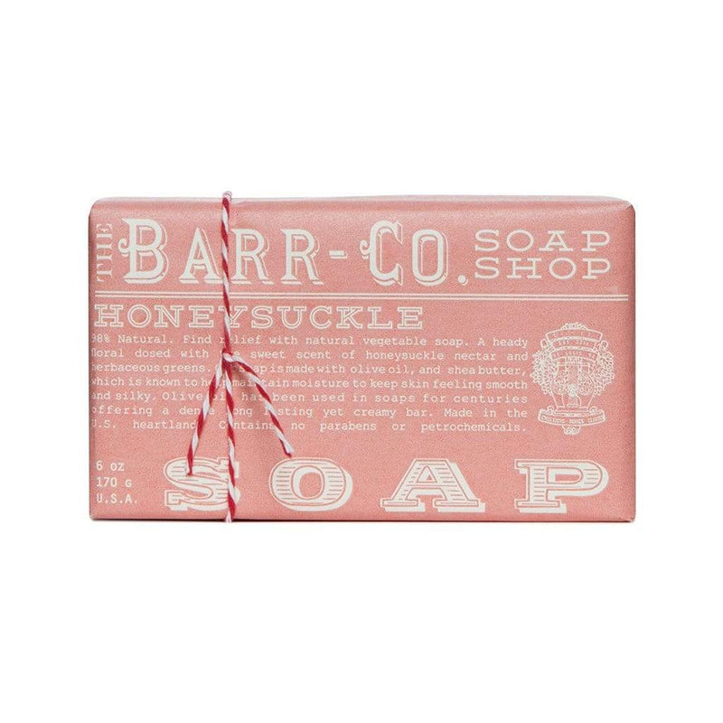 Barr-Co. Soap Bar Honeysuckle Triple Milled Bar Soap