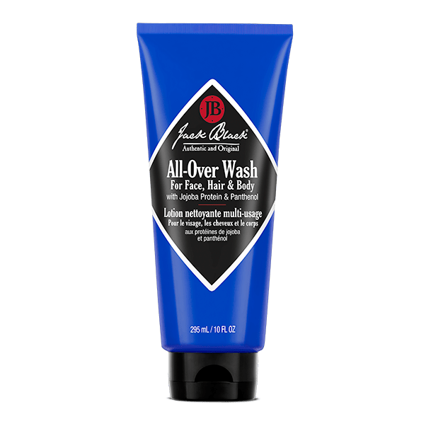 Jack Black Face Cleanser All-Over Wash for Face, Hair & Body  10 fl oz