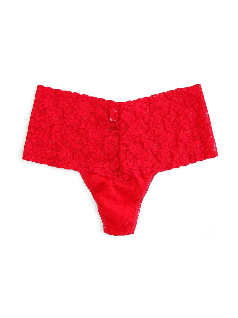 Hanky Panky Thong Red Retro Lace Thong