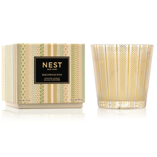 Nest Candle Birchwood Pine 3-Wick Candle
