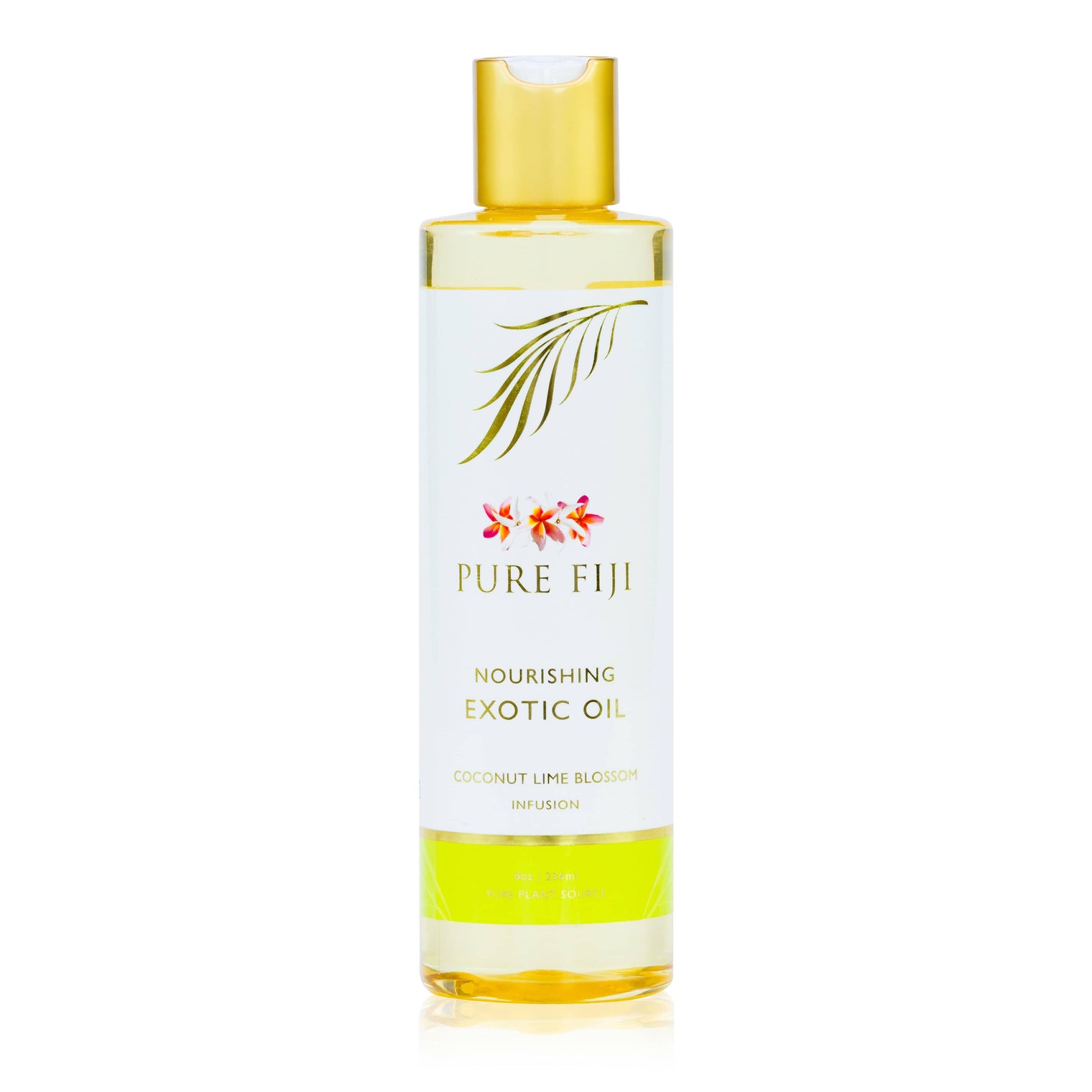 Pure Fiji Body Oil Coconut Lime Blossom Nourishing Exotic Oil