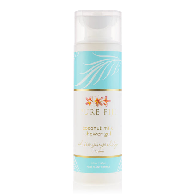Pure Fiji General White Gingerlily Coconut Milk Shower Gel
