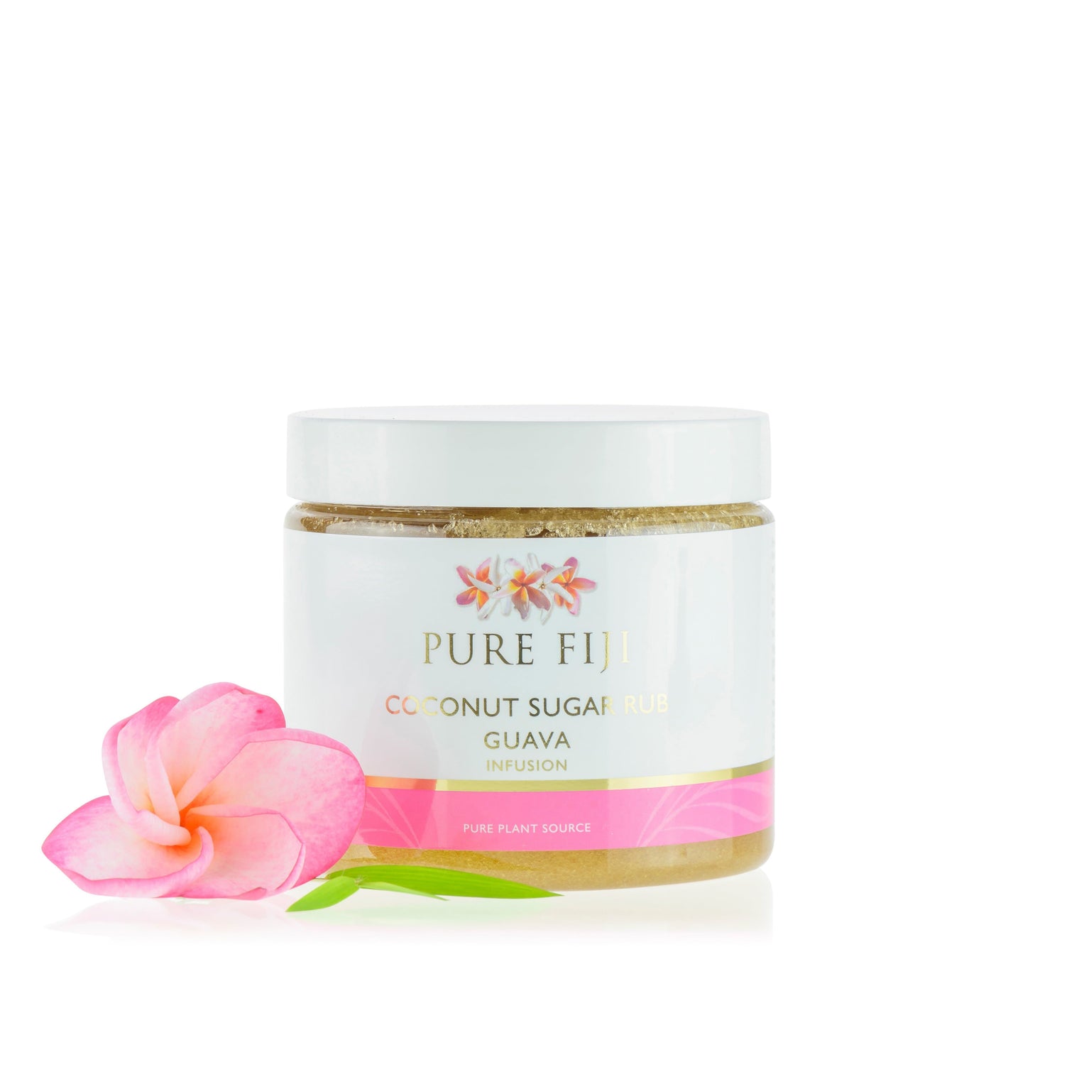 Pure Fiji Sugar Scrub Guava Mini Coconut Sugar Scrub 2 oz