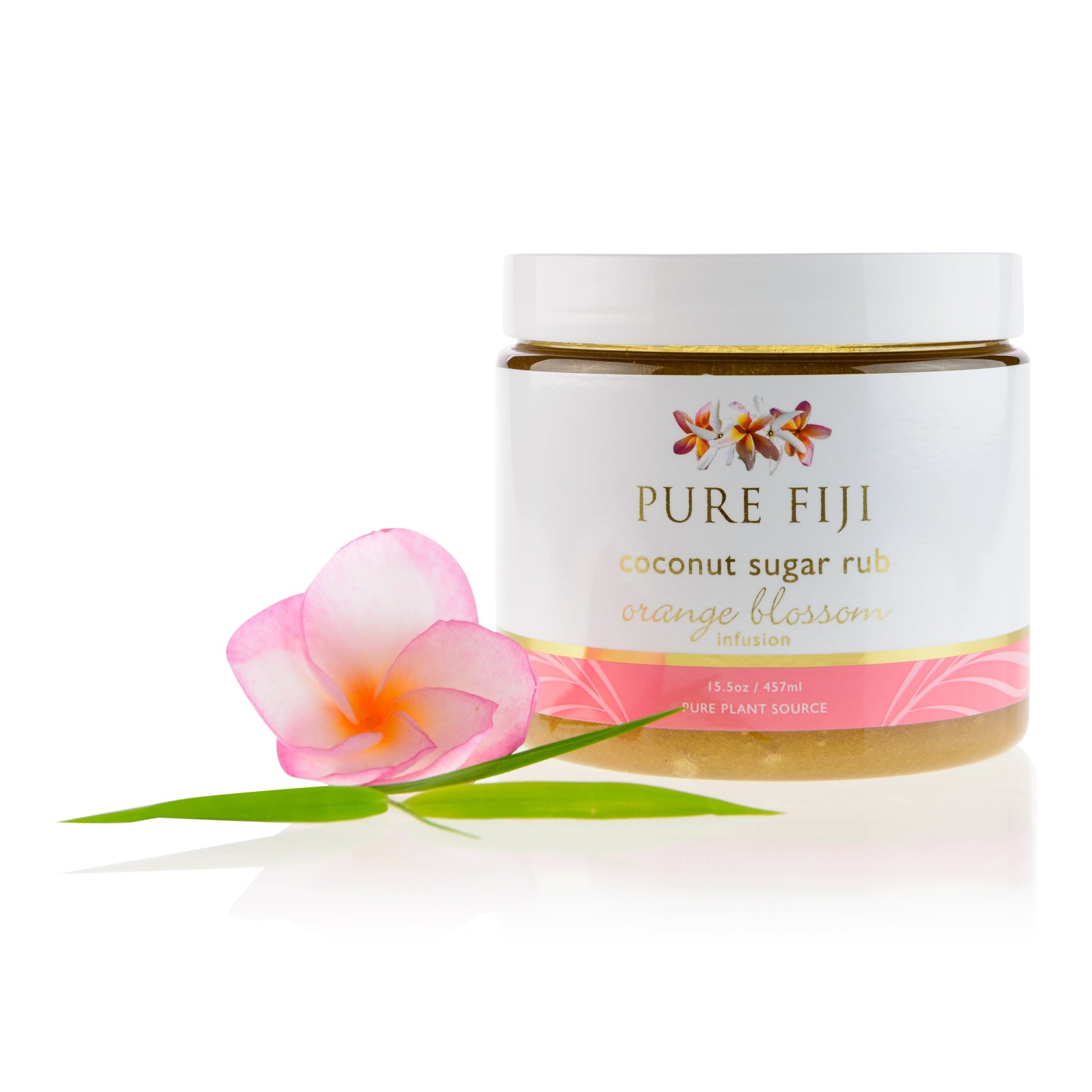Pure Fiji Sugar Scrub Orange Blossom Coconut Sugar Scrub