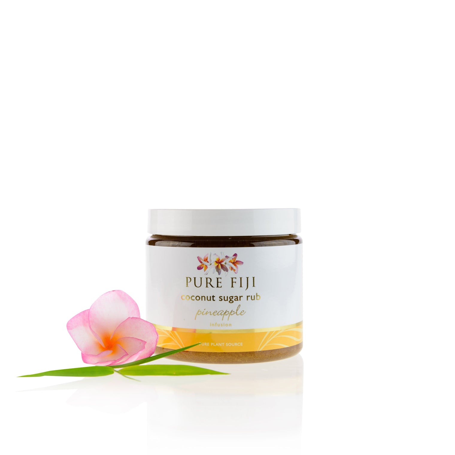 Pure Fiji Sugar Scrub Pineapple Mini Coconut Sugar Scrub 2 oz