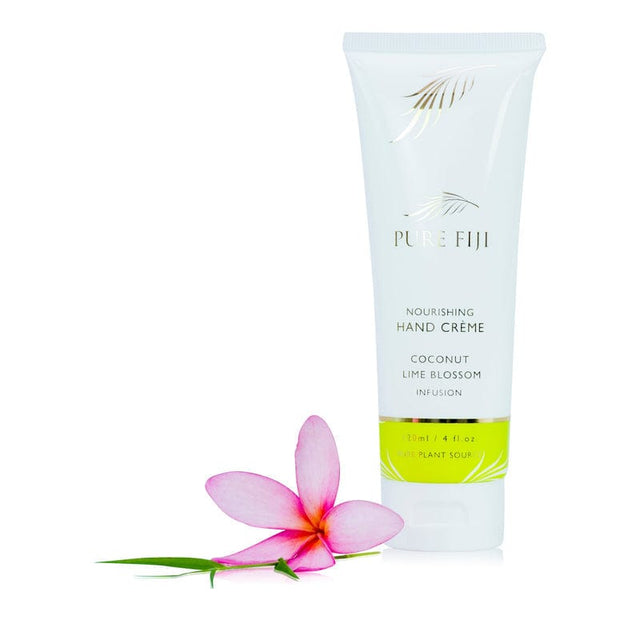 Pure Fiji Hand Cream Coconut Lime Blossom Hand Creme 4 oz