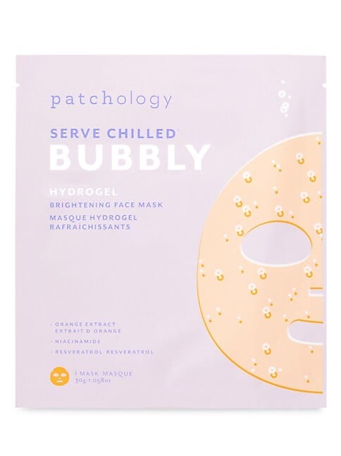Patchology Face Mask Bubbly Brightening Hydrogel Mask