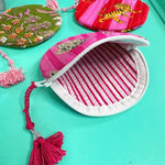 Folklore Couture Coin Purse Quilted Coin Purse