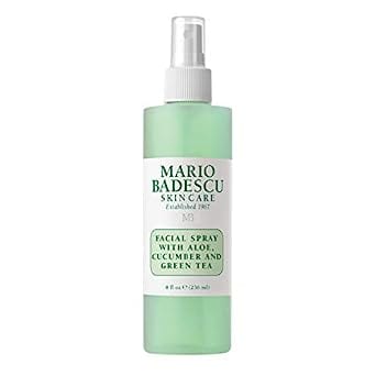 Mario Badescu Mist 8 oz. Facial Spray W/ Aloe, Cucumber & Green Tea 4 oz