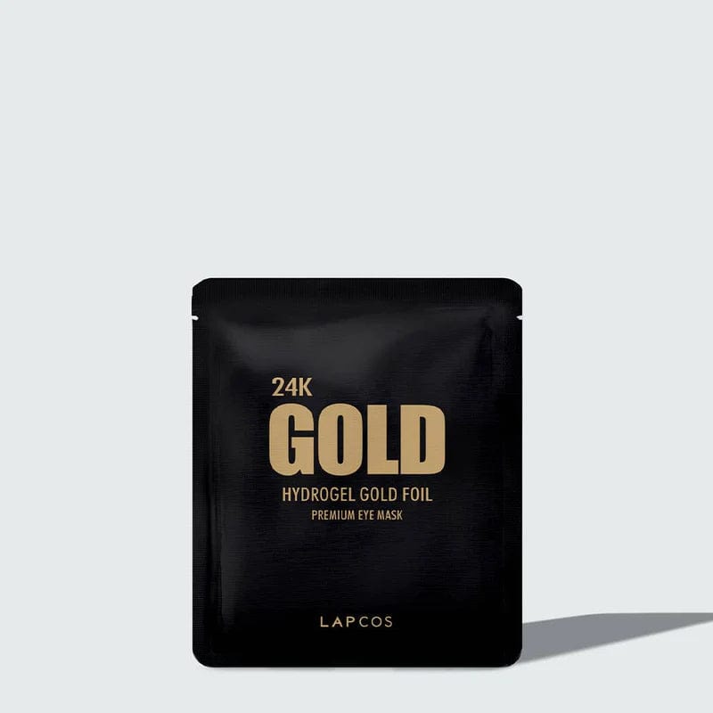 Lapcos Skincare 24K Gold Hydrogel Gold Foil Eye Mask