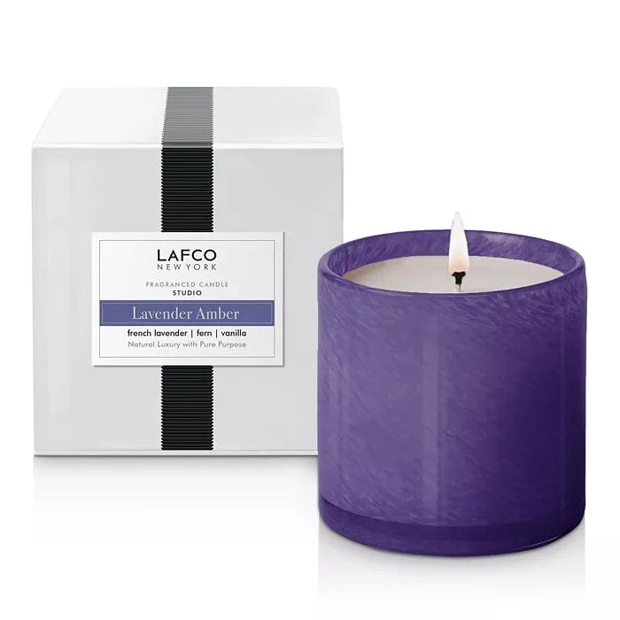 Lafco Candle Lavender Amber Classic 6.5oz Candle
