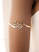 Ettika Cuffs and Bangles Intertwined Aura Arm Cuff