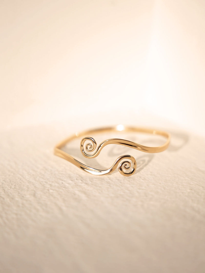 Ettika Cuffs and Bangles Intertwined Aura Arm Cuff