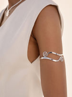 Ettika Cuffs and Bangles Intertwined Aura Arm Cuff