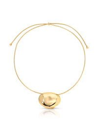 Molten Metal Pendant Necklace