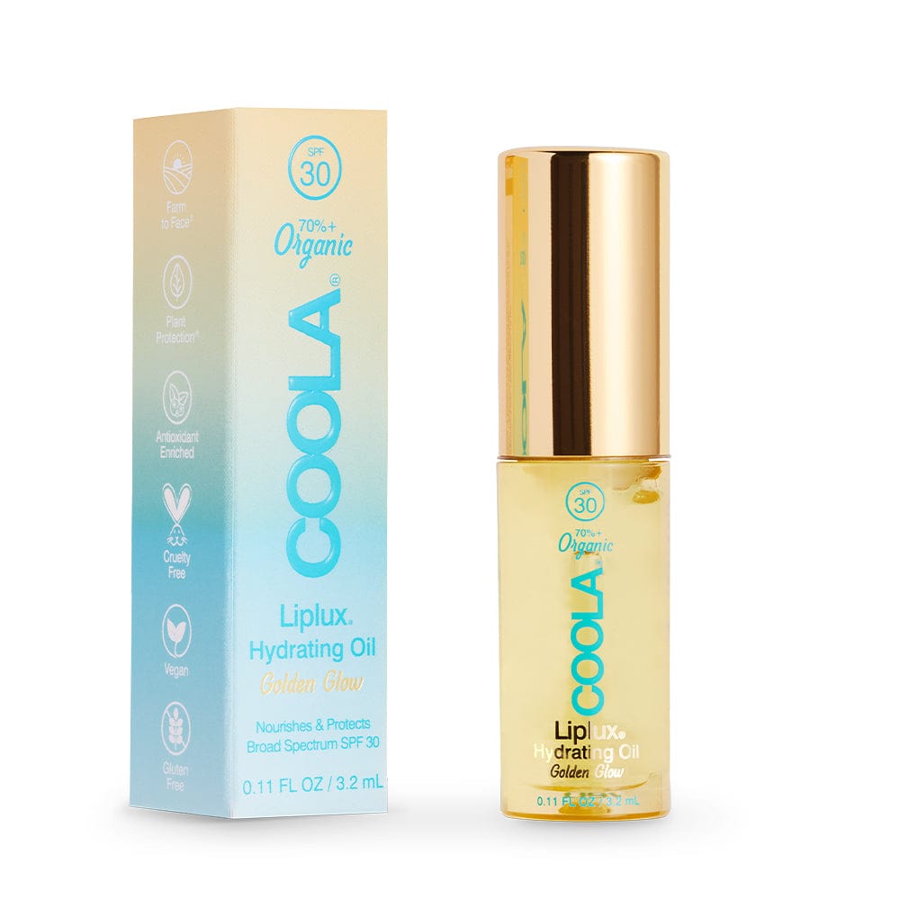 Coola Lip Balm Classic Liplux® Organic Hydrating Lip Oil Sunscreen SPF 30