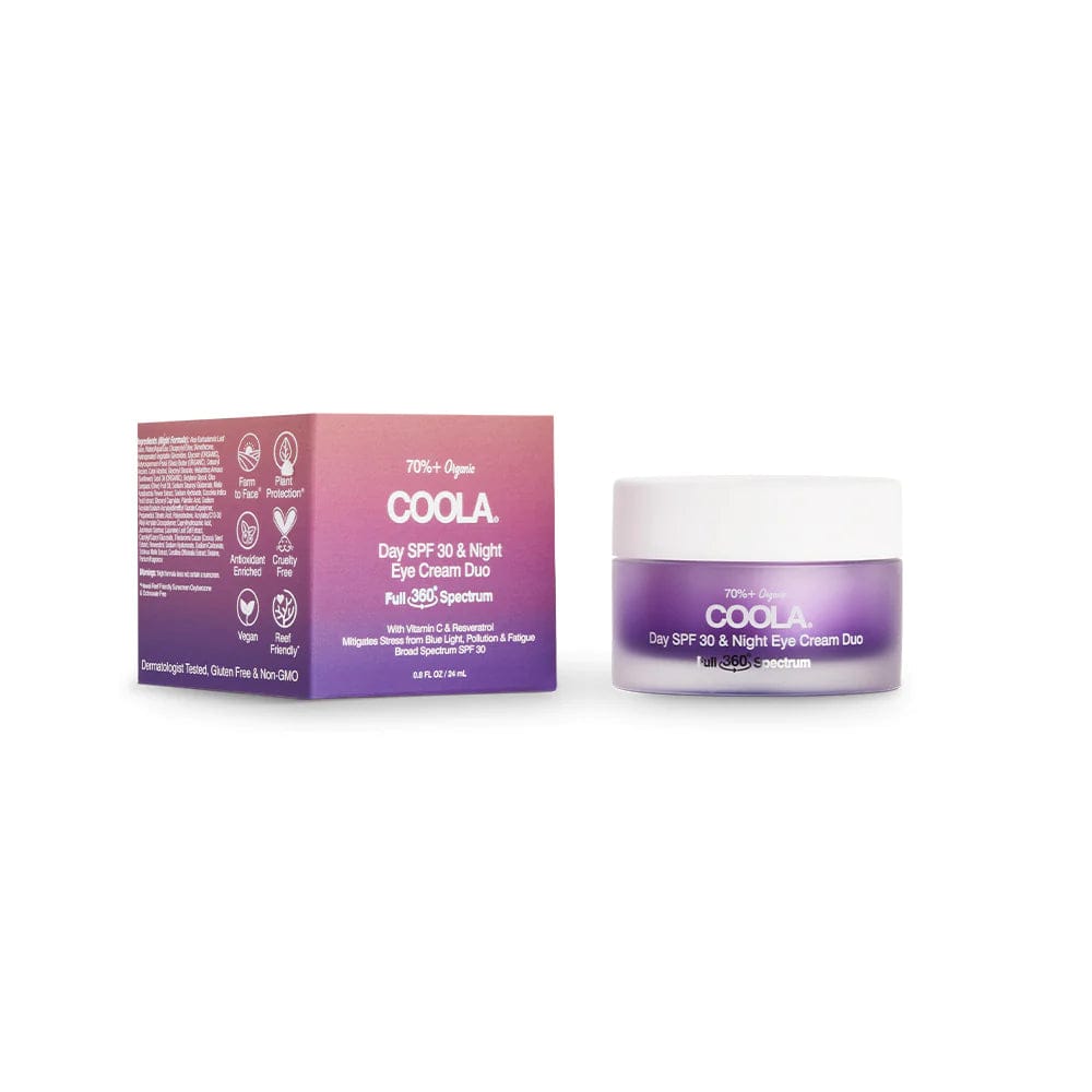 Coola Sunscreen Day SPF 30 & Night Organic Eye Cream Duo