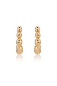 Ettika Earrings Bubble Huggie Hoops