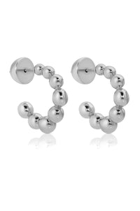 Ettika Earrings Bubble Huggie Hoops