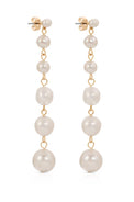 Ettika Earrings Freshwater Pearl / One Size Graduating Freshwater Pearl Earrings