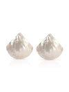 Ettika Earrings Mother of Pearl with 18k Gold Plating / One Size Rising Tide Pearl Studs
