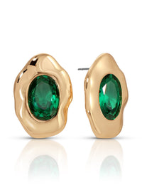 Molten Glow Crystal Studs