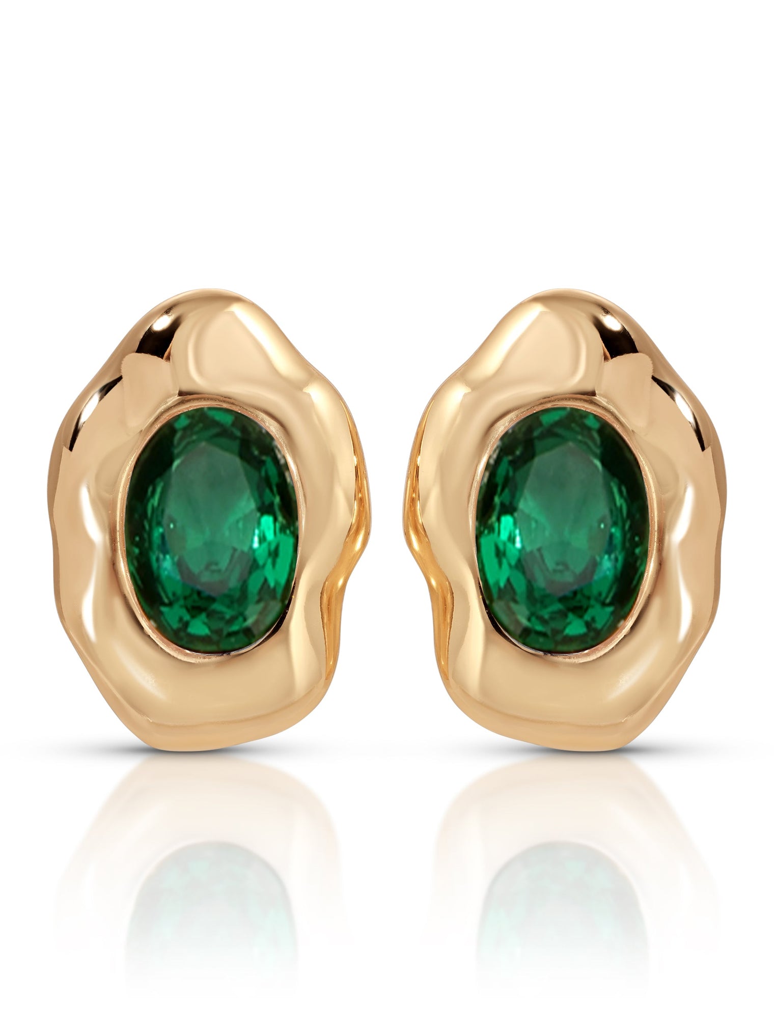 Molten Glow Crystal Studs