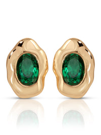 Molten Glow Crystal Studs