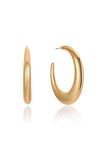 Ettika Earrings 18k Gold Plated / One Size The Essential Hoop Earring