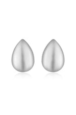 Ettika Earrings Rhodium / One Size Statement Tear Drop Earrings