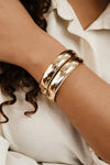 Ettika Cuffs and Bangles Simple Stackable Bangle Bracelet Set