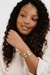 Ettika Cuffs and Bangles Simple Stackable Bangle Bracelet Set