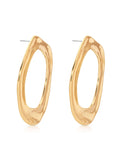 Ettika Earrings Open Circle Earrings