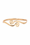 Ettika Cuffs and Bangles 18k Gold Plated / One Size Intertwined Aura Arm Cuff