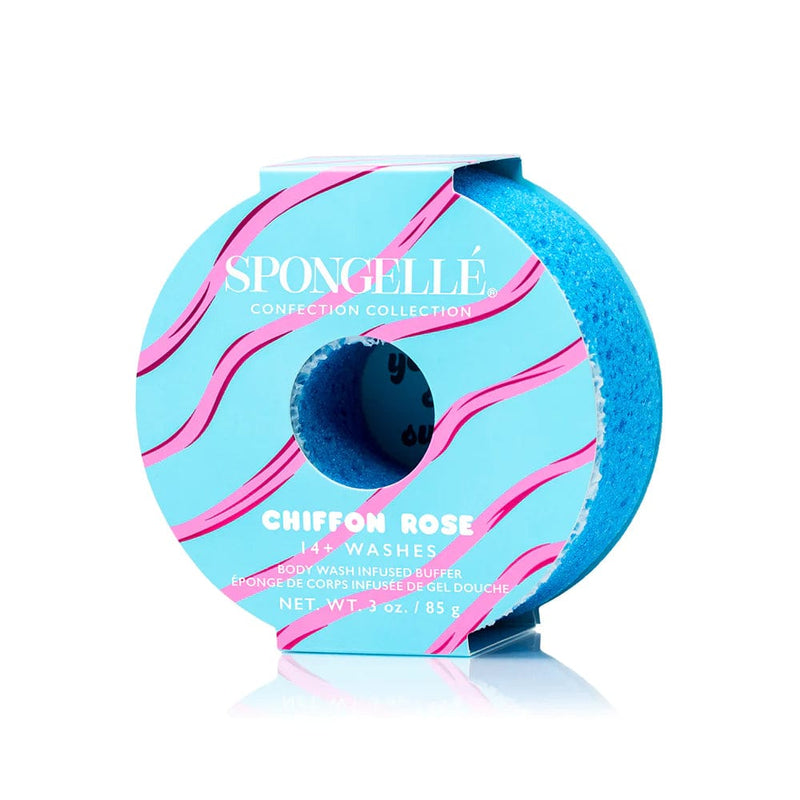 Spongellé Bath & Body Chiffon Rose | Confection Buffer