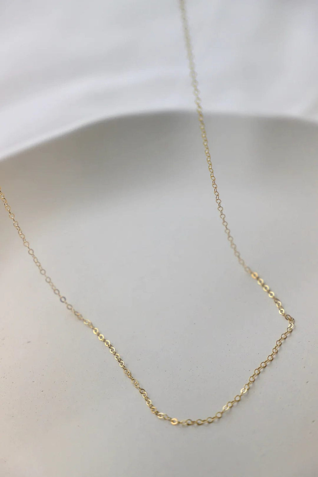 Eiluj Beauty Gold Filled Cable Chain- 18"