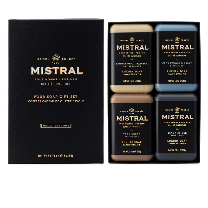 Eiluj Beauty Les Classiques Mistral Four Soap Gift Set
